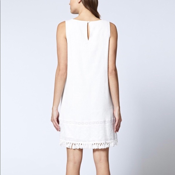 ❌SOLD❌Sanctuary white Boheme Eyelet Shift Dress - Picture 7 of 9